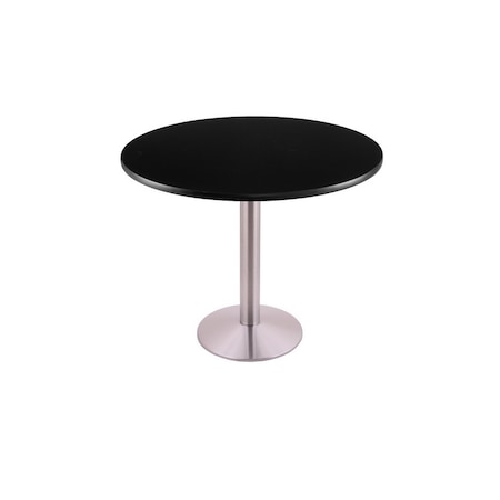 Holland Bar Stool Co 30" 214 Stainless Table, 30" dia. Top 214-1630SS30R
